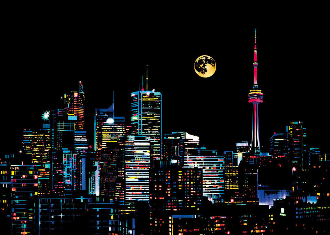 Canada scratch drawing